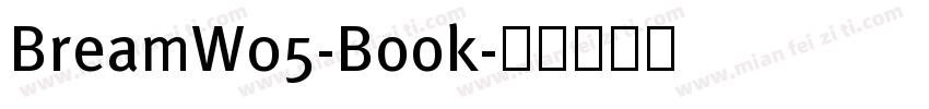 BreamW05-Book字体转换