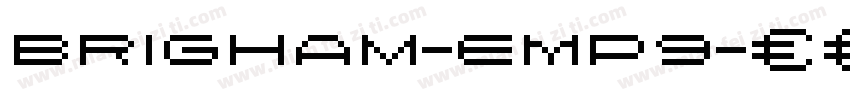 Brigham-EMp9字体转换