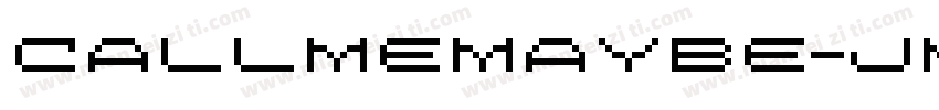 CallMeMaybe-jmG9字体转换