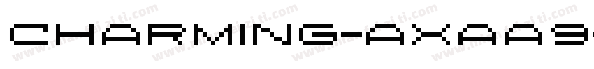 Charming-axaa9字体转换
