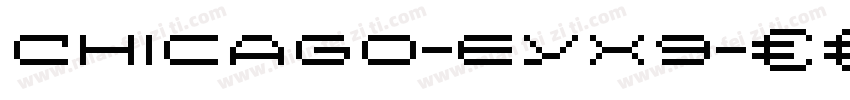 Chicago-EYx9字体转换