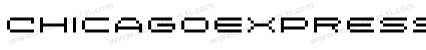 ChicagoExpressExpanded-alw9字体转换