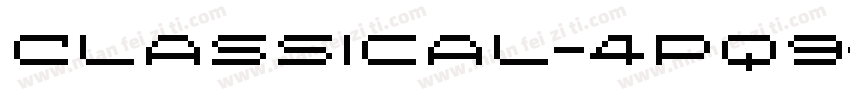 Classical-4pq9字体转换