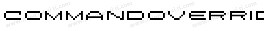 CommandOverrideAcademyItal-rLO9字体转换