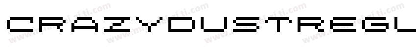 CrazyDustRegular-rXL9字体转换