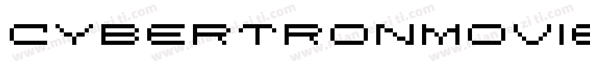 CybertronMoviecapsItalic-4MW9字体转换