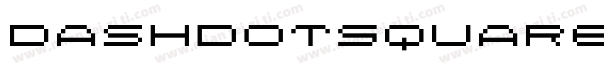 DashDotSquare7-wvE9字体转换