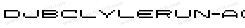 DjbClylerun-aOB9字体转换