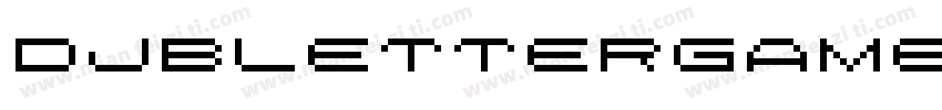 DjbLetterGameTiles3-rpy9字体转换