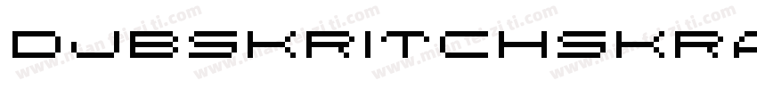 DjbSkritchSkratch-rpd9字体转换