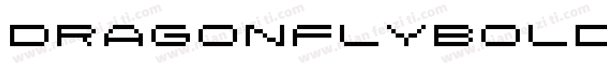 DragonFlyBoldItalic-wVM9字体转换