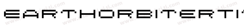 EarthOrbiterTitleItalic-WEn9字体转换