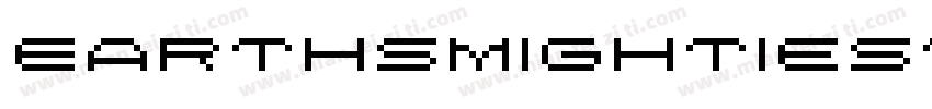 EarthsMightiestRotated-v6v9字体转换
