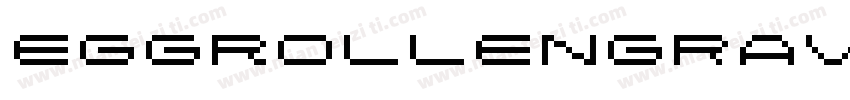 EggRollEngravedItalic-XxG9字体转换