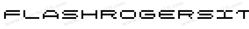 FlashRogersItalic-Dvw9字体转换
