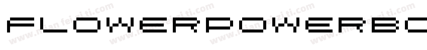 FlowerPowerBold-mne9字体转换