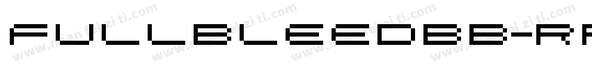 FullBleedBb-rRK9字体转换