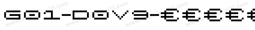 G01-D0V9字体转换