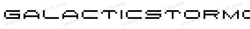 GalacticStormOutlineItalic-4OD9字体转换