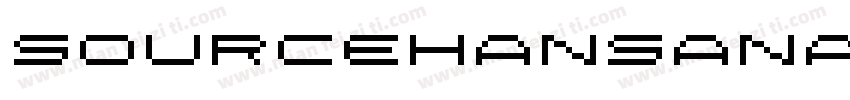 SourceHanSanaSC-Regular-subset9字体转换