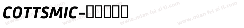COTTSMIC字体转换