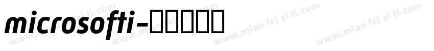 microsofti字体转换