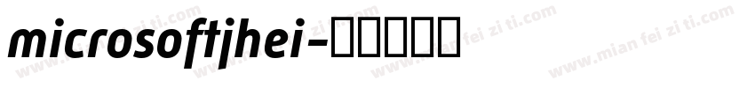 microsoftjhei字体转换