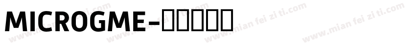 MICROGME字体转换