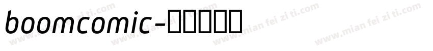 boomcomic字体转换
