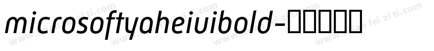 microsoftyaheiuibold字体转换