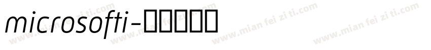 microsofti字体转换
