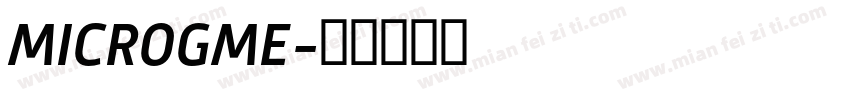 MICROGME字体转换