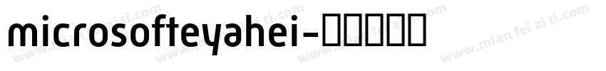microsofteyahei字体转换