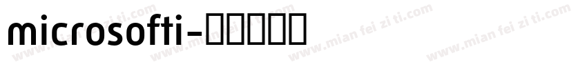 microsofti字体转换