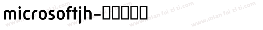 microsoftjh字体转换