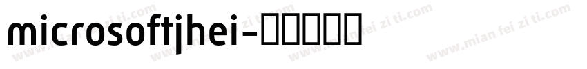 microsoftjhei字体转换