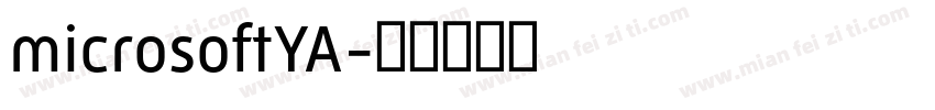 microsoftYA字体转换