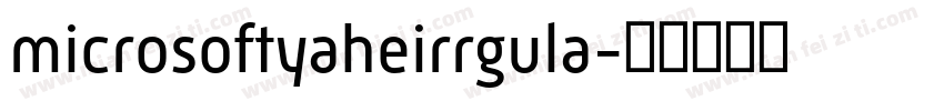 microsoftyaheirrgula字体转换