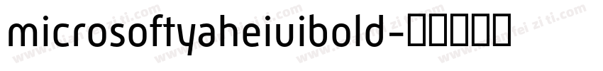 microsoftyaheiuibold字体转换