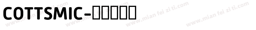 COTTSMIC字体转换