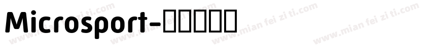 Microsport字体转换
