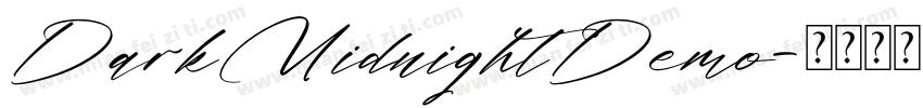 DarkMidnightDemo字体转换