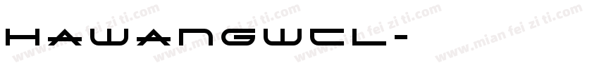 hawangwcl字体转换
