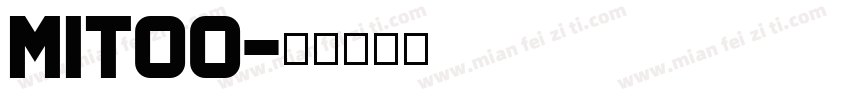 mitoo字体转换