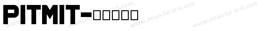 pitmit字体转换