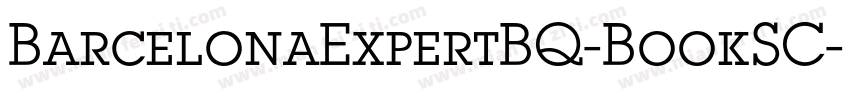 BarcelonaExpertBQ-BookSC字体转换