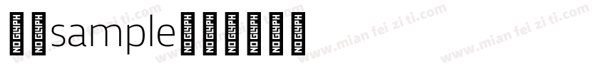 宋体sample字体转换