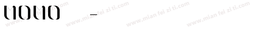MOMO优皮体字体转换