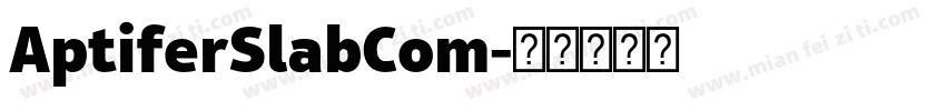 AptiferSlabCom字体转换