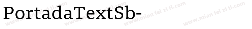 PortadaTextSb字体转换